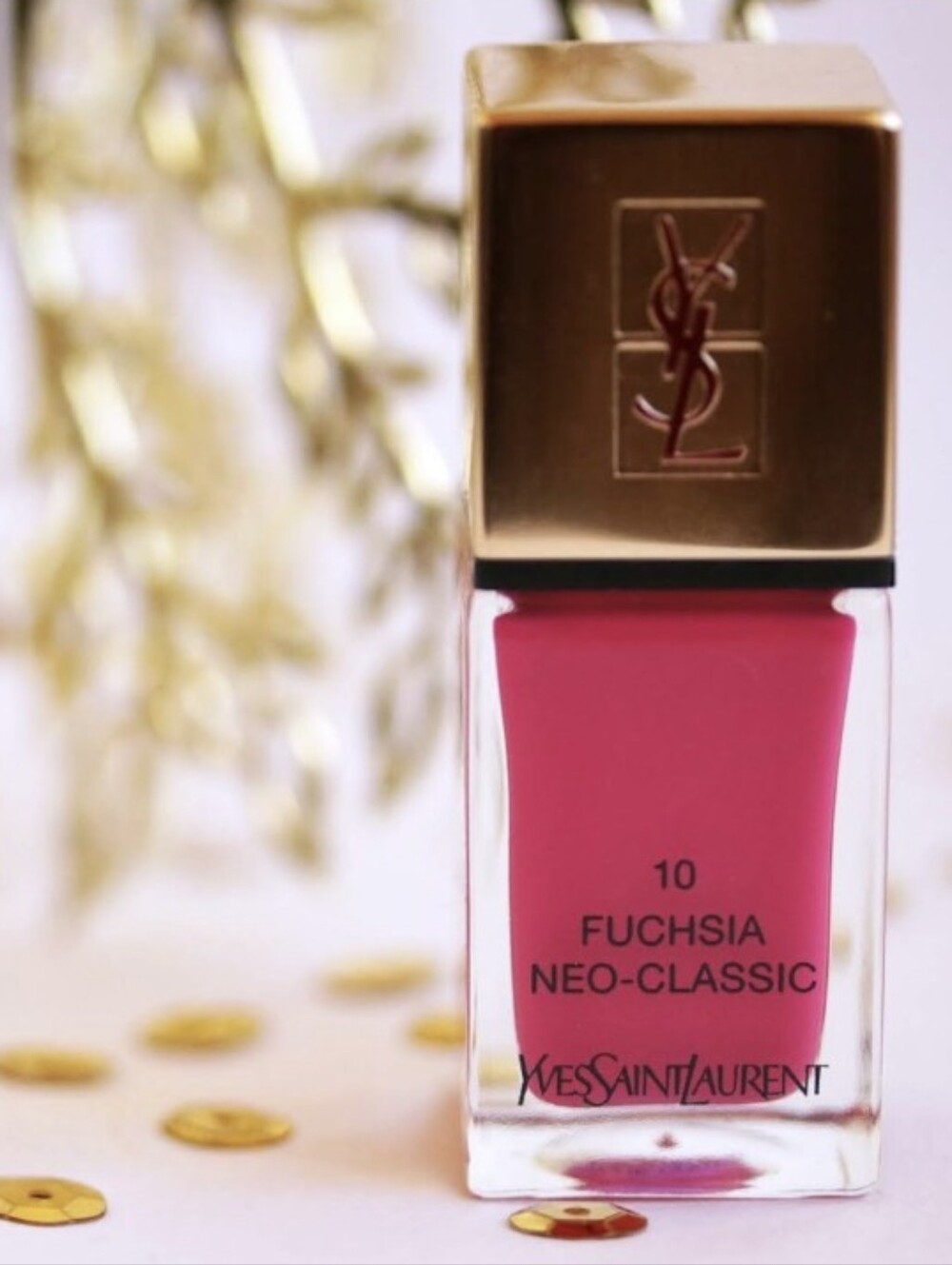 🧚♀️N°10 FUSCHIA NEO CLASSIC Yves Saint Laurent Nail Lacquer NWT